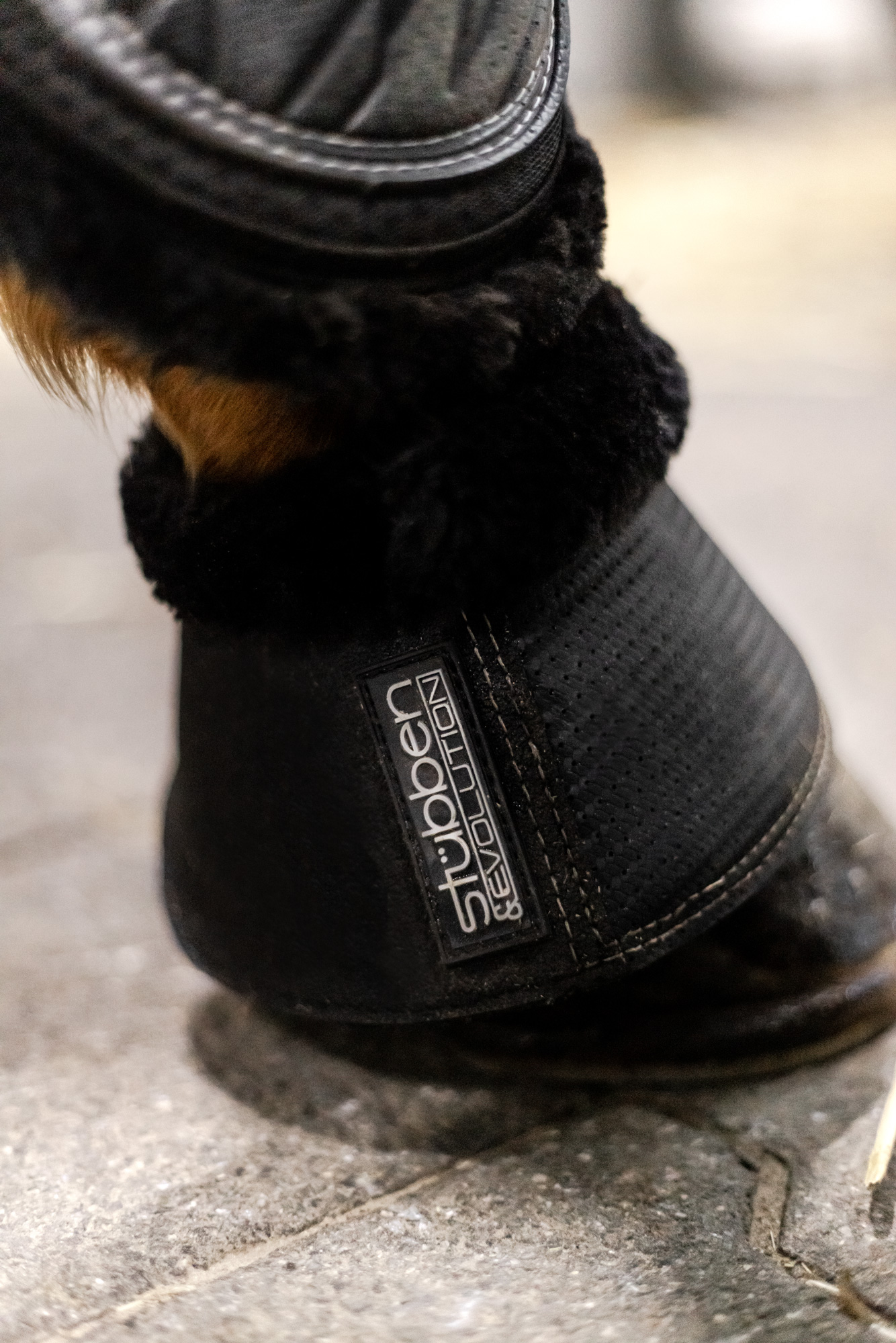 Intrepid International Hufglocken Aus Fleece – Mit Doppeltem Klettverschluss, Schonend Für Pferdebeine